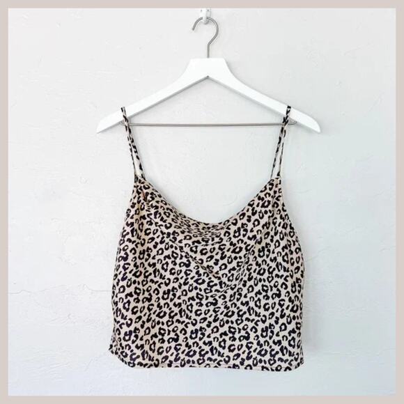 Forever 21 Leopard Print Tank Top Large - Picture 1 of 5